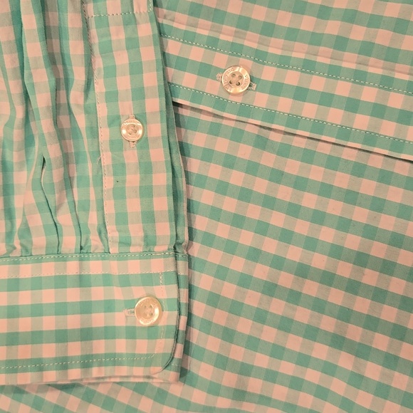 VINEYARD VINES BOY'S "WHALE SHIRT" BUTTON DOWN LONG SLEEVE GINGHAM  SIZE SMALL.. - Picture 9 of 11